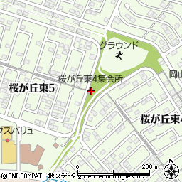 岡山県赤磐市桜が丘東4丁目4-640周辺の地図