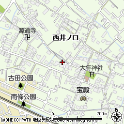 兵庫県加古川市東神吉町西井ノ口674周辺の地図