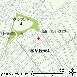 岡山県赤磐市桜が丘東4丁目4-701周辺の地図