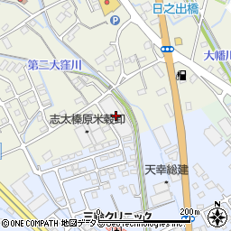 静岡県榛原郡吉田町神戸262-1周辺の地図