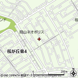 岡山県赤磐市桜が丘東4丁目4-493周辺の地図