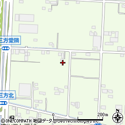 静岡県浜松市中央区東三方町408周辺の地図