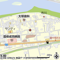 岡山県高梁市成羽町下原271周辺の地図