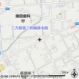 静岡県浜松市中央区三方原町1349-2周辺の地図