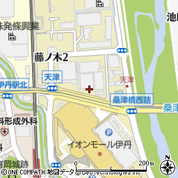 兵庫県伊丹市藤ノ木周辺の地図