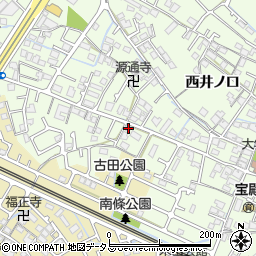 兵庫県加古川市東神吉町西井ノ口656周辺の地図