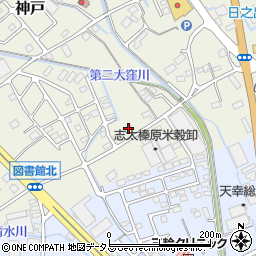 静岡県榛原郡吉田町神戸306周辺の地図