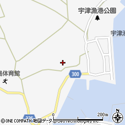 萩市国民健康保険見島診療所宇津分室周辺の地図