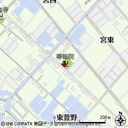 愛知県西尾市一色町生田宮東37周辺の地図