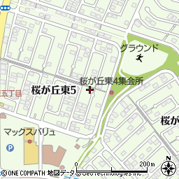 岡山県赤磐市桜が丘東5丁目5-46周辺の地図