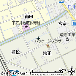 愛知県豊橋市横須賀町三月田周辺の地図