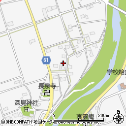 静岡県袋井市深見1711周辺の地図