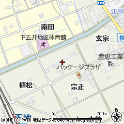 愛知県豊橋市横須賀町（三月田）周辺の地図
