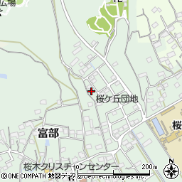静岡県掛川市富部885周辺の地図