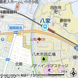 姫路八家郵便局 ＡＴＭ周辺の地図