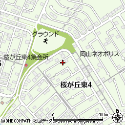 岡山県赤磐市桜が丘東4丁目4-708周辺の地図