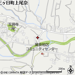 静岡県浜松市浜名区三ヶ日町上尾奈250-5周辺の地図