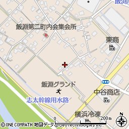 静岡県焼津市飯淵1212周辺の地図