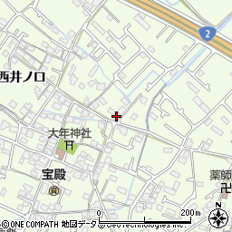 兵庫県加古川市東神吉町西井ノ口141周辺の地図