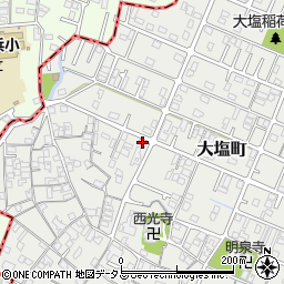 兵庫県姫路市大塩町90周辺の地図