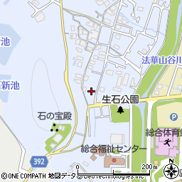 兵庫県高砂市阿弥陀町生石周辺の地図