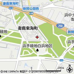 兵庫県姫路市飾磨区妻鹿東海町93周辺の地図