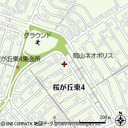 岡山県赤磐市桜が丘東4丁目4-703周辺の地図