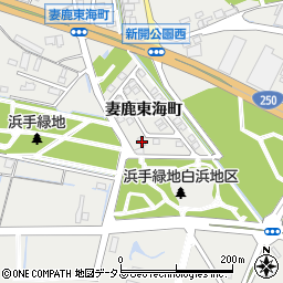 兵庫県姫路市飾磨区妻鹿東海町88周辺の地図