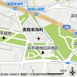 兵庫県姫路市飾磨区妻鹿東海町91周辺の地図