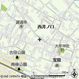 兵庫県加古川市東神吉町西井ノ口672周辺の地図