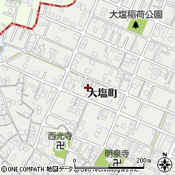 兵庫県姫路市大塩町75周辺の地図