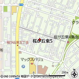 岡山県赤磐市桜が丘東5丁目5-133周辺の地図