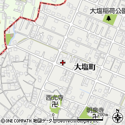 兵庫県姫路市大塩町73周辺の地図