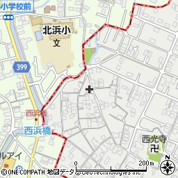 兵庫県姫路市大塩町40周辺の地図