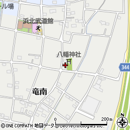 竜南公民館周辺の地図