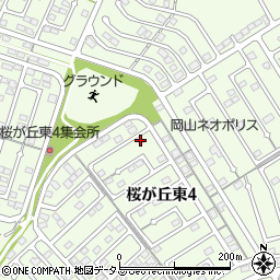 岡山県赤磐市桜が丘東4丁目4-706周辺の地図