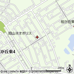 岡山県赤磐市桜が丘東4丁目4-528周辺の地図
