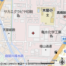 大阪府寝屋川市豊里町33周辺の地図