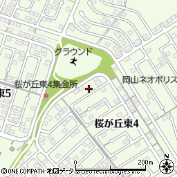 岡山県赤磐市桜が丘東4丁目4-299周辺の地図