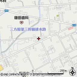 静岡県浜松市中央区三方原町1349-1周辺の地図