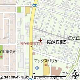 岡山県赤磐市桜が丘東5丁目5-189周辺の地図