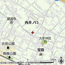 兵庫県加古川市東神吉町西井ノ口501周辺の地図