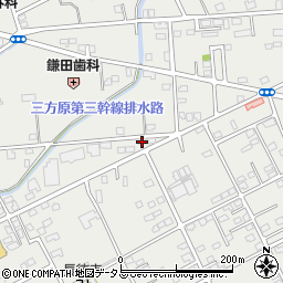 静岡県浜松市中央区三方原町1349周辺の地図