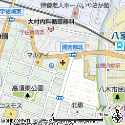 キリン堂姫路白浜店周辺の地図