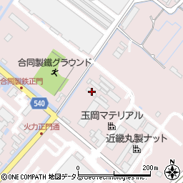 兵庫県姫路市飾磨区中島2160周辺の地図