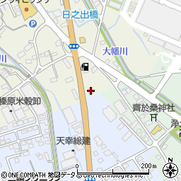 静岡県榛原郡吉田町神戸246周辺の地図
