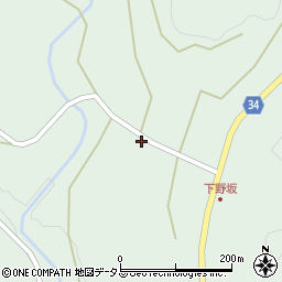 島根県浜田市弥栄町野坂420-2周辺の地図