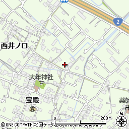 兵庫県加古川市東神吉町西井ノ口142周辺の地図