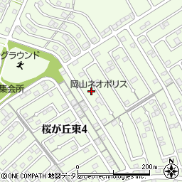 岡山県赤磐市桜が丘東4丁目4-619周辺の地図
