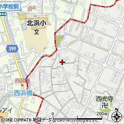 兵庫県姫路市大塩町46周辺の地図